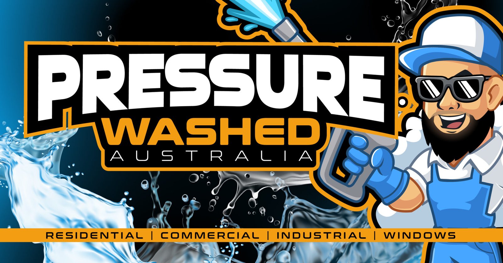 Pressure Washed Logo